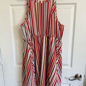Torrid Multicolor Striped Dress